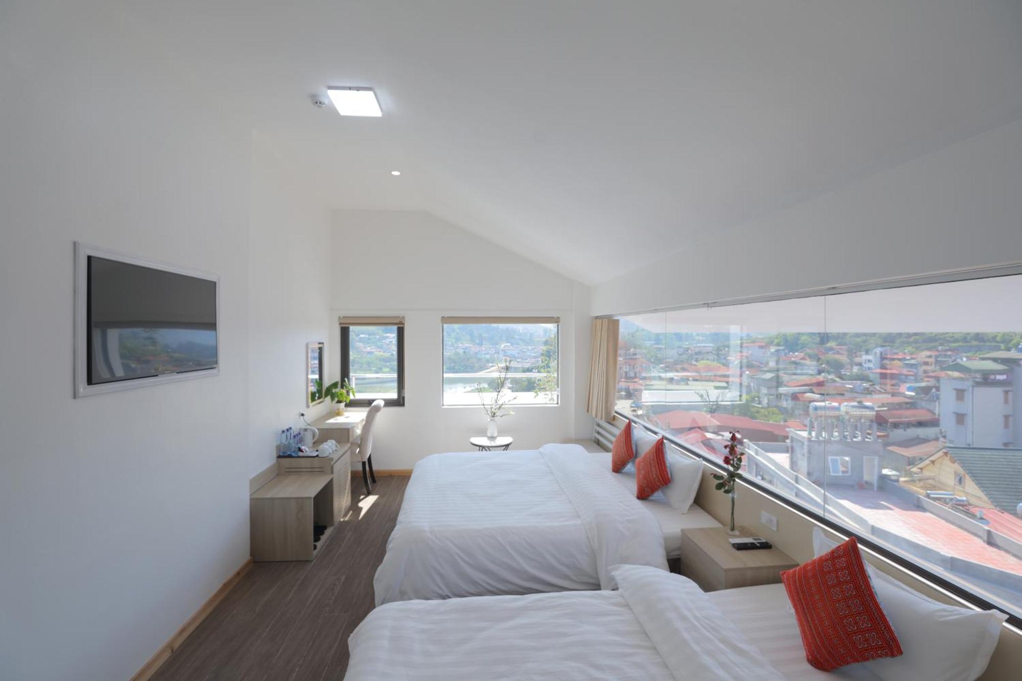 Cong Fu Hotel Bac Ha  Eksteriør billede