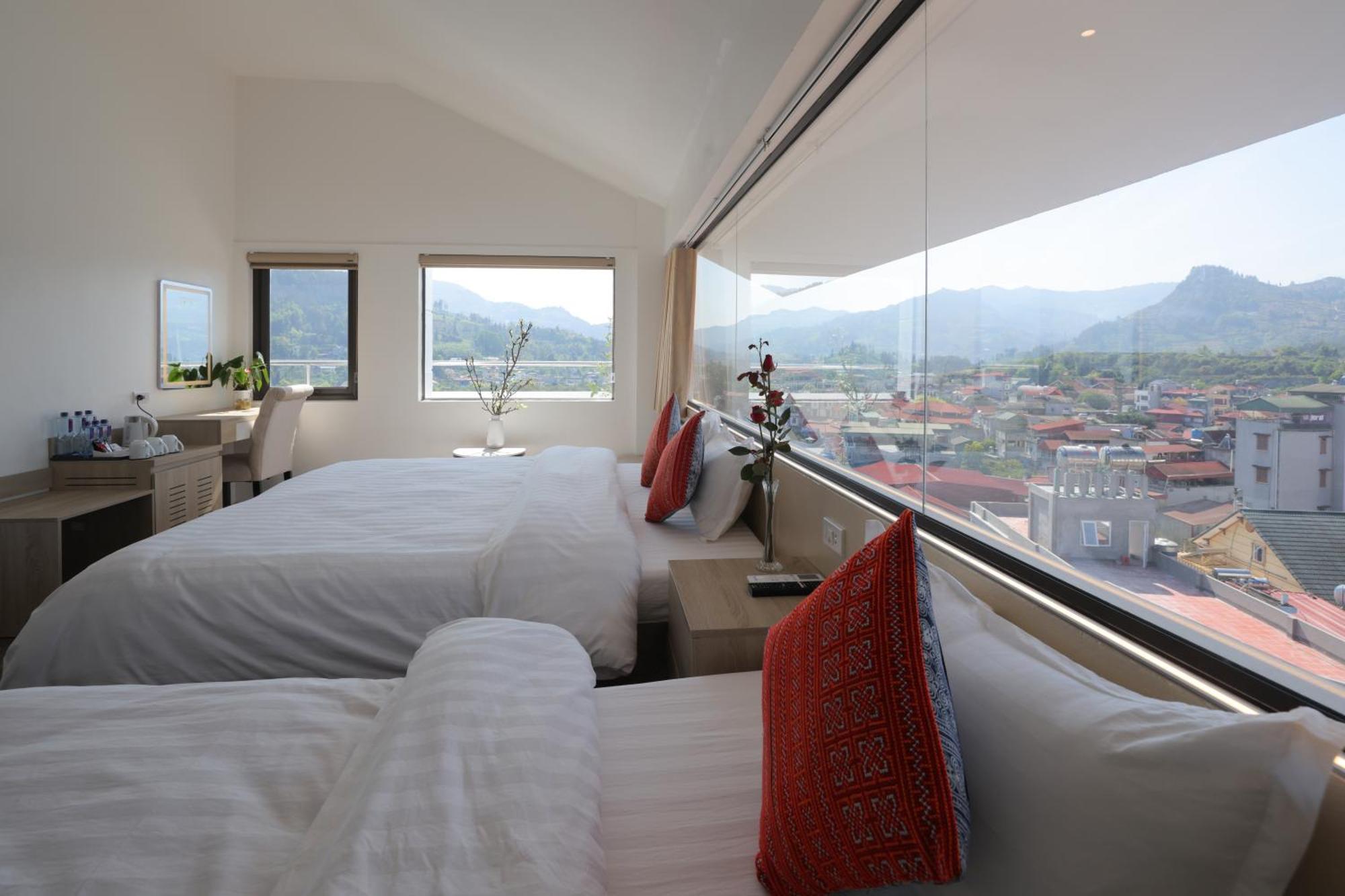 Cong Fu Hotel Bac Ha  Eksteriør billede