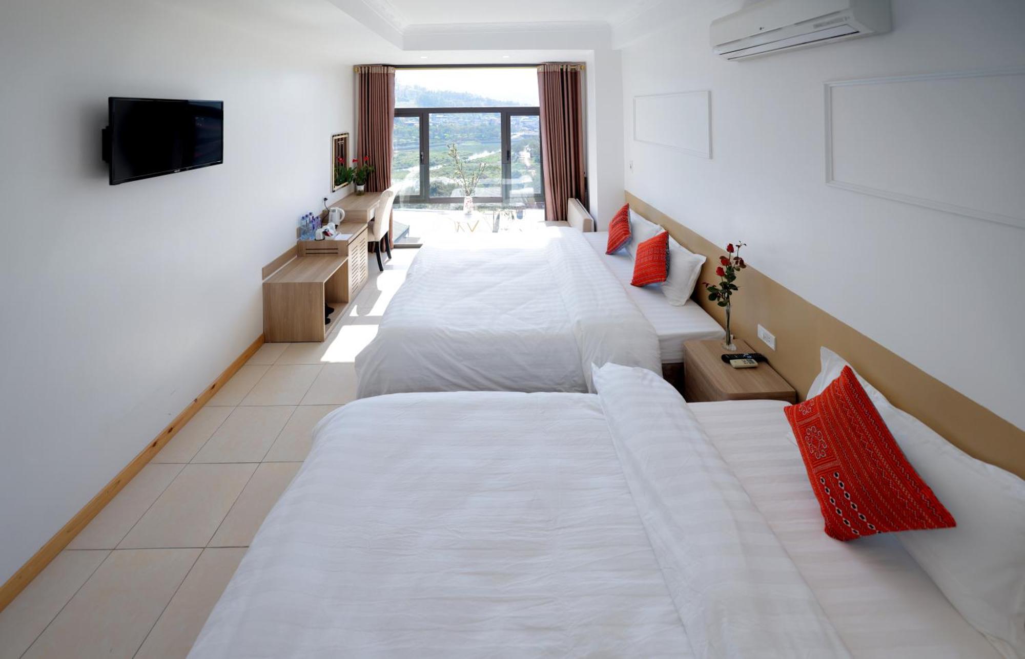 Cong Fu Hotel Bac Ha  Eksteriør billede