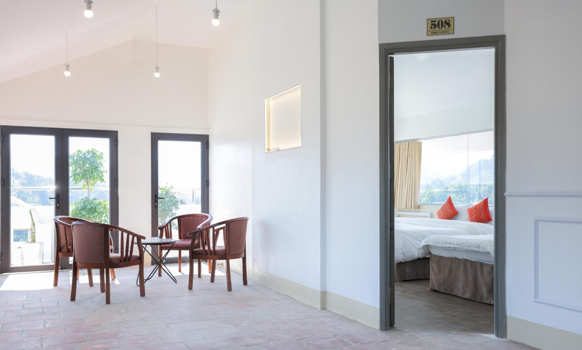 Cong Fu Hotel Bac Ha  Eksteriør billede