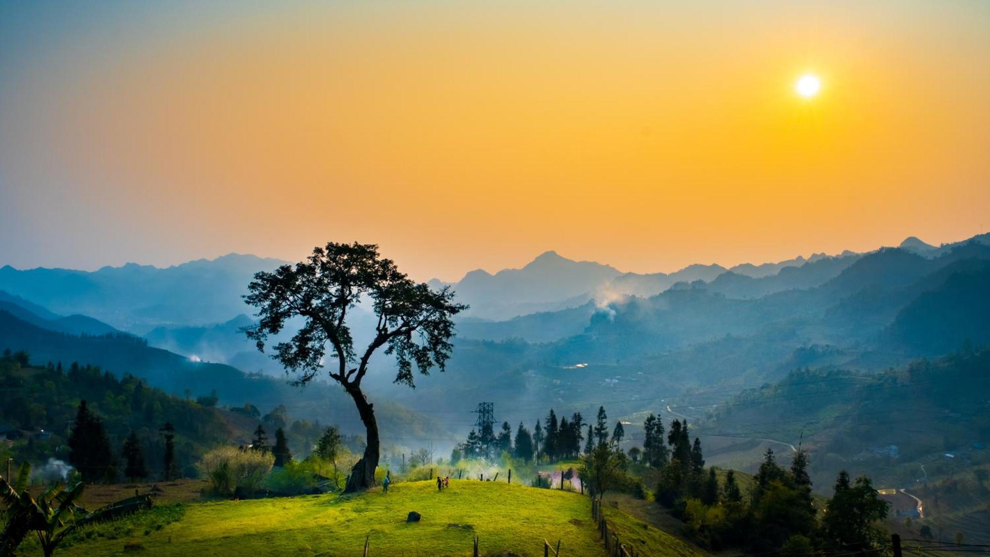 Cong Fu Hotel Bac Ha  Eksteriør billede