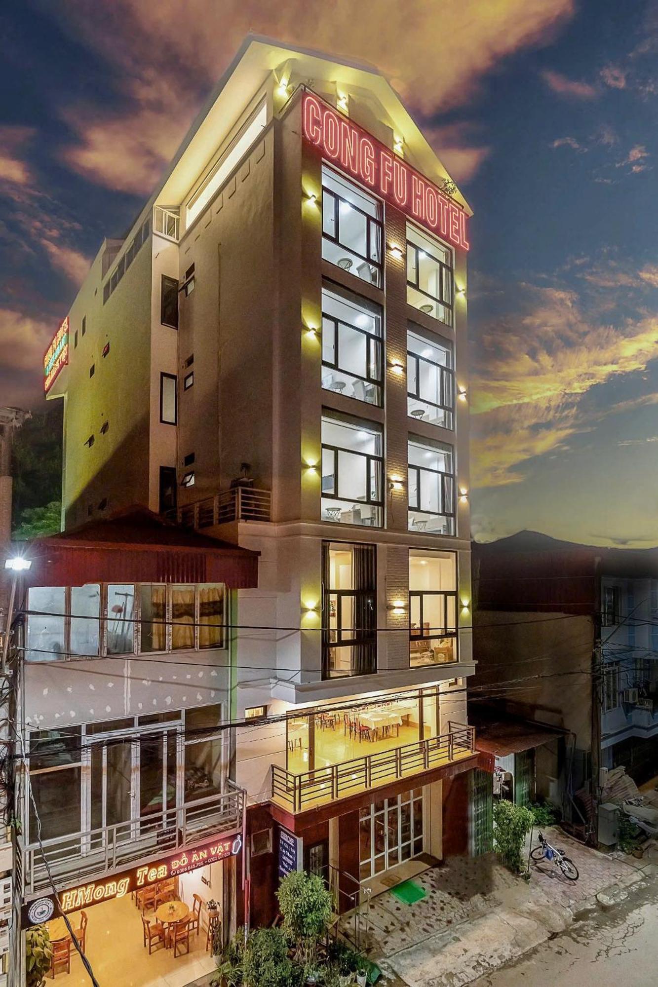 Cong Fu Hotel Bac Ha  Eksteriør billede